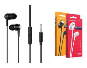 Наушники вакуумные проводные BOROFONE BM36 Acura universal earphones (черный)