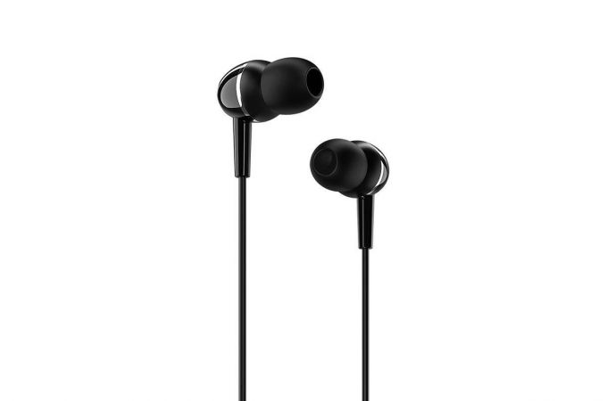 Наушники вакуумные проводные BOROFONE BM36 Acura universal earphones (черный)