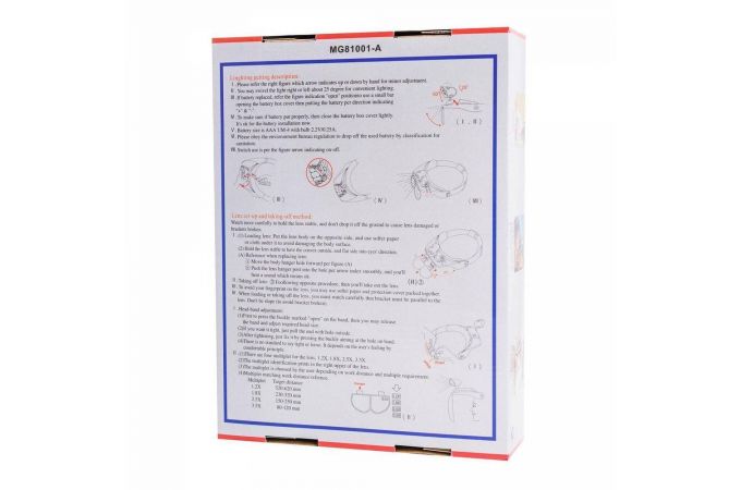 Лупа налобная Орбита OT-INL10