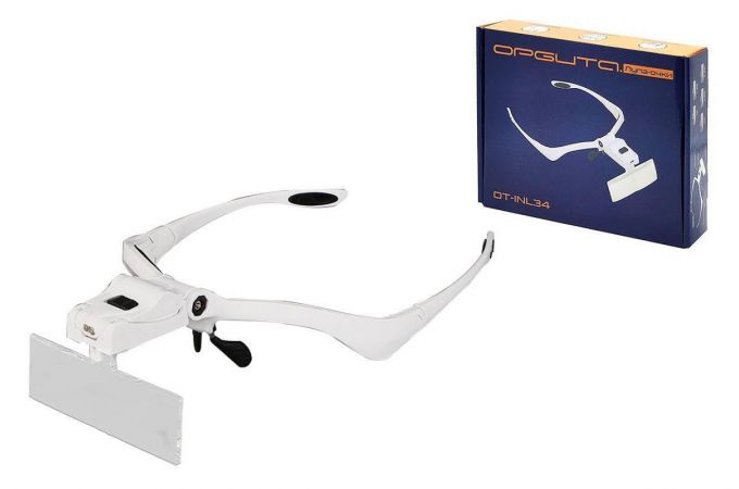 Лупа налобная Орбита OT-INL34 очки