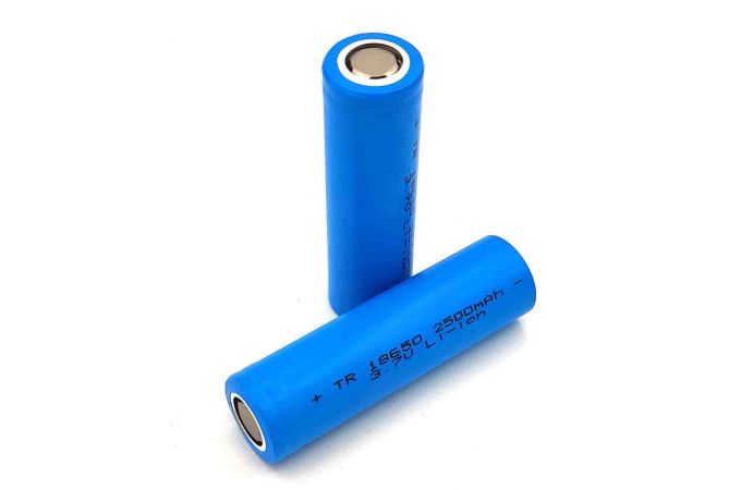 Аккумулятор 18650 (2500mAh, 5С, 30мОм, 500 циклов)