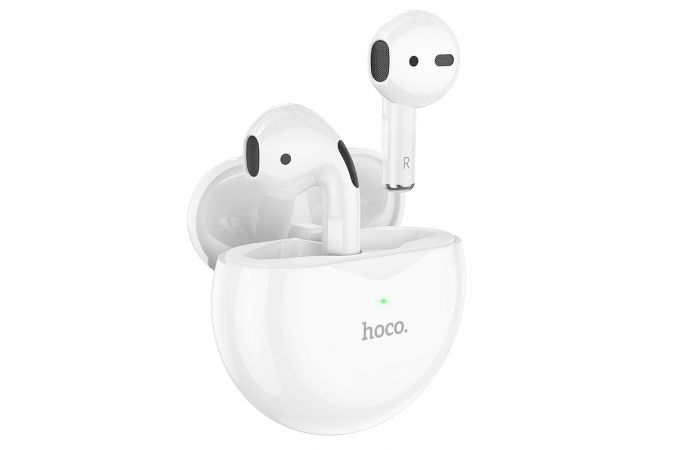 Наушники вакуумные беспроводные HOCO EW24 Assist true BT headset Bluetooth (белый)