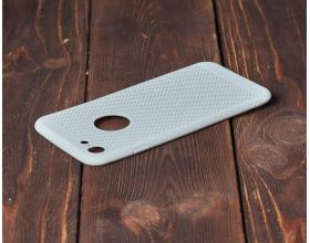 Чехол для iPhone 7/8 с перфорацией (серый)