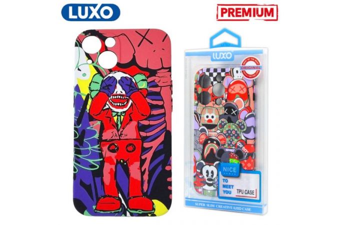 Чехол для телефона LUXO iPhone 13 PRO MAX ( Рисунок J111 KAWS )