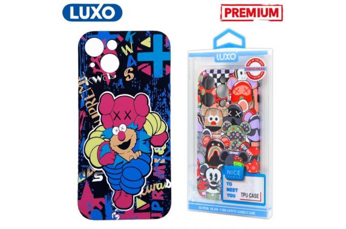 Чехол для телефона LUXO iPhone 13 PRO MAX ( Рисунок J87 KAWS )