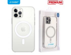 Чехол для телефона J-CASE MagSafe прозрачный iPhone 12 PRO (прозрачный)