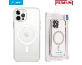 Чехол для телефона J-CASE MagSafe прозрачный iPhone 13 PRO MAX (прозрачный)