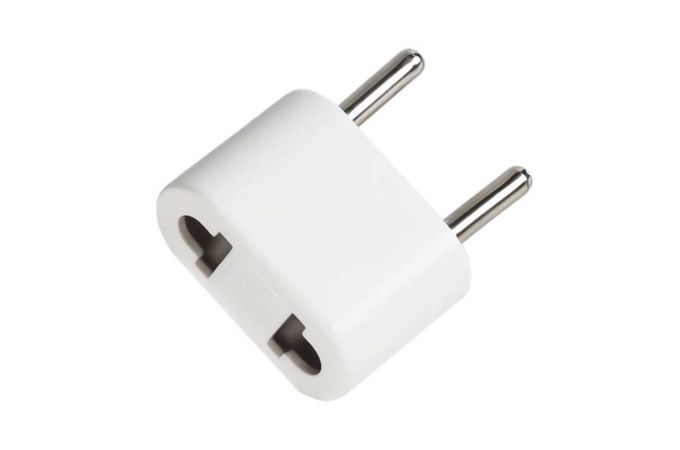 Адаптер-переходник на евро вилку Smartbuy белый 10А 250В (SBE-10-S07-w)