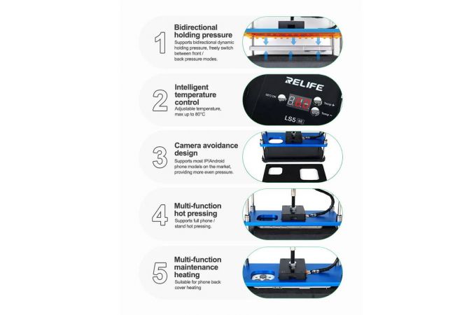 Пресс RELIFE LS5 SE (с подогревом)