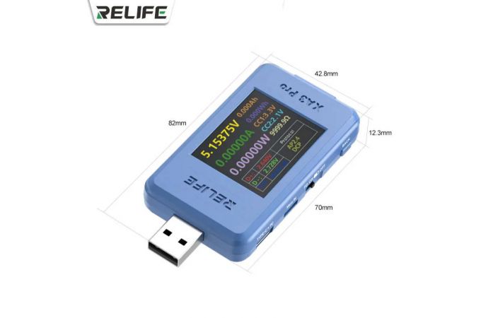 Тестер заряда RELIFE XA3 Pro USB