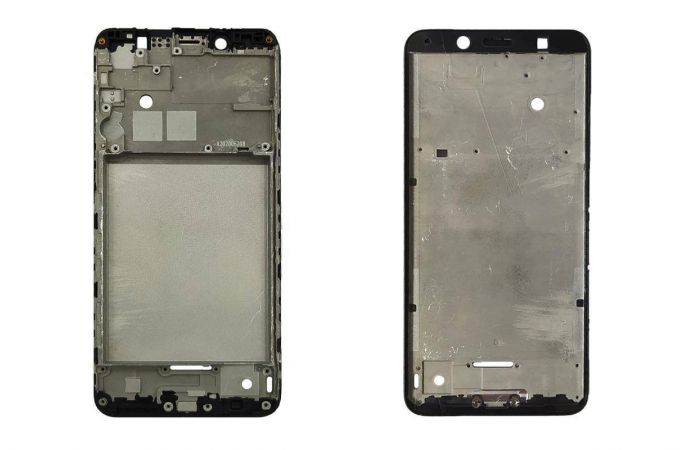 Средняя часть для Xiaomi Redmi 7A (рамка дисплея) черный, с разбора