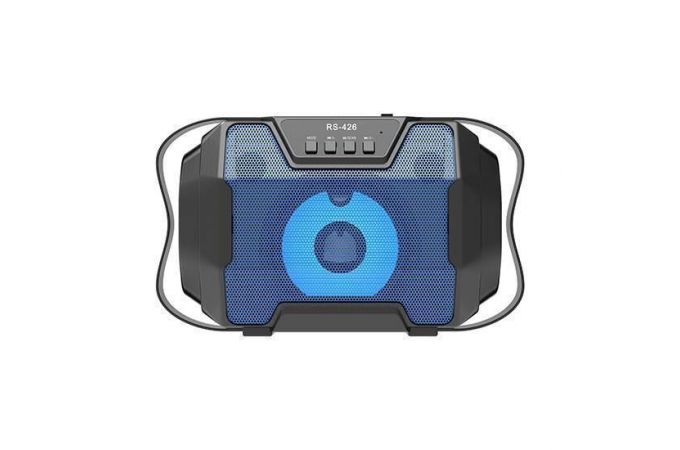 Портативная беспроводная колонка JBK-426 (серо-синий)