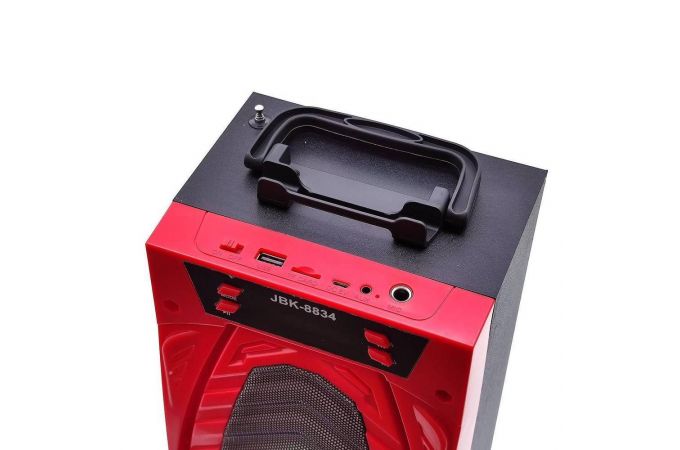 Портативная беспроводная колонка JBK-8834 (красный)