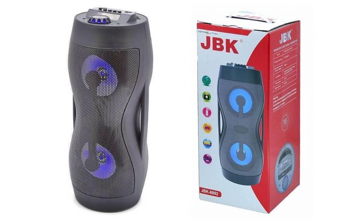 Портативная беспроводная колонка JBK-8892 (серый)