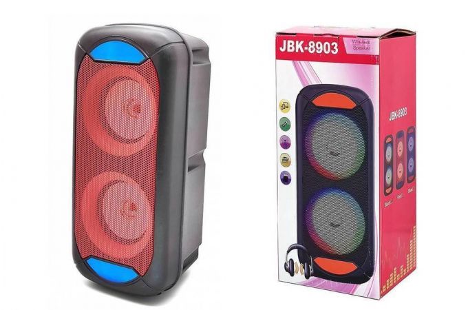 Портативная беспроводная колонка JBK-8903 (красный)