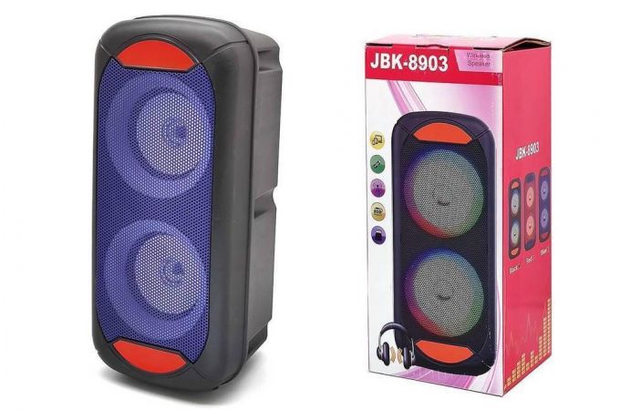 Портативная беспроводная колонка JBK-8903 (синий)