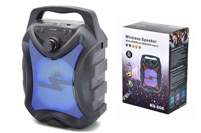 Портативная беспроводная колонка RS-608