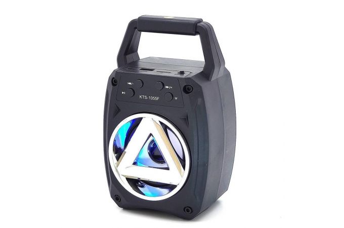 Портативная беспроводная колонка KTS-1055F (черный)