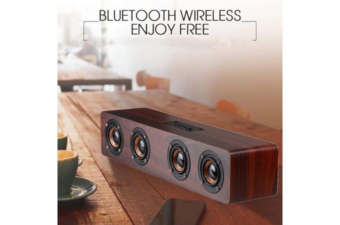 Портативная беспроводная колонка KTS-1108 (под дерево)