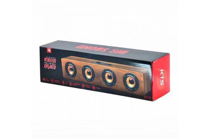 Портативная беспроводная колонка KTS-1108 (под дерево)