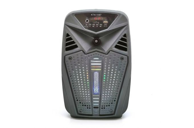 Портативная беспроводная колонка KTX-1187 (серый)