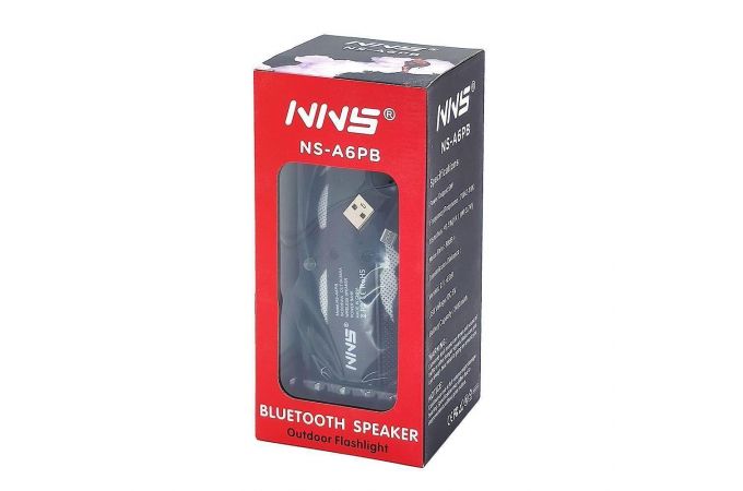 Портативная беспроводная колонка NNS NS-A6PB (черный, хаки)