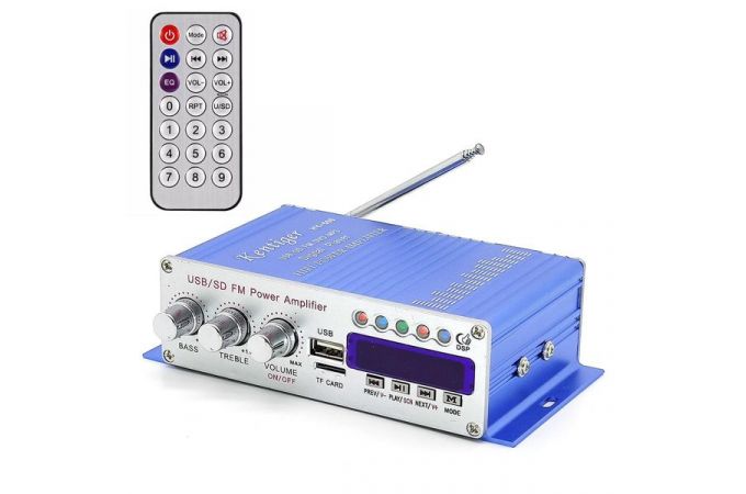 Усилитель звука Kentiger HY500 (2х20Вт, USB, TF, FM)