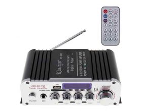 Усилитель звука Kentiger HY803 (2х20Вт, USB, SD, FM, bluetooth)