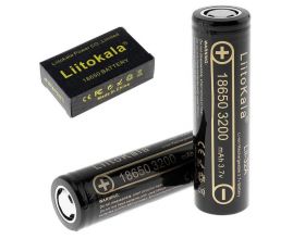 Аккумулятор LiitoKala 18650 (3200mA, 3,7В) (УПАКОВКА 2ШТ)