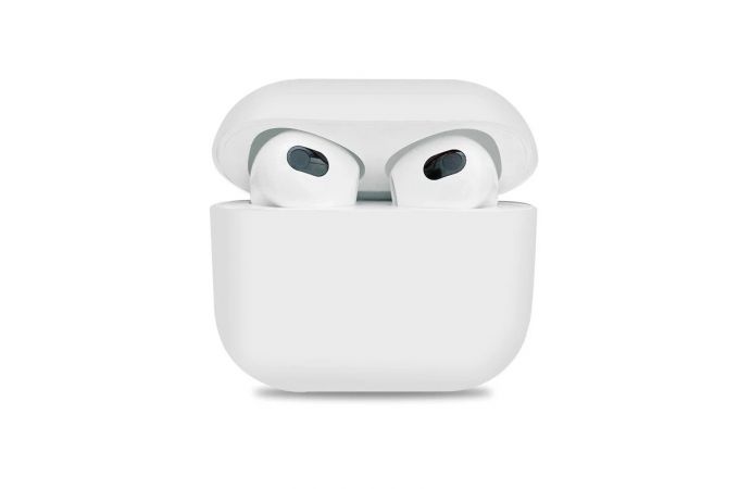 Чехол для наушников AirPods 3 Copy orig. (белый)