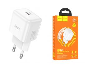 Сетевое зарядное устройство USB-C HOCO N32 Glory PD 30W (белый)