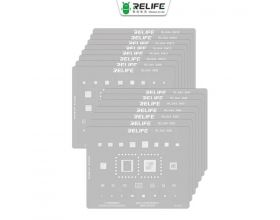 Трафарет BGA RELIFE RL-044 XM17 bga stencil 700/ 810/ 920/ 1080/ 1100/ 1200 MT6833V/ 6877V/ 6891Z/ 6893Z 0.12MM