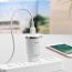 Сетевое зарядное устройство USB + кабель MicroUSB HOCO C37A Thunder power 2400mAh (белый)