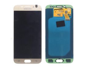 Дисплей для Samsung J530F Galaxy J5 (2017) в сборе с тачскрином (золото), best copy