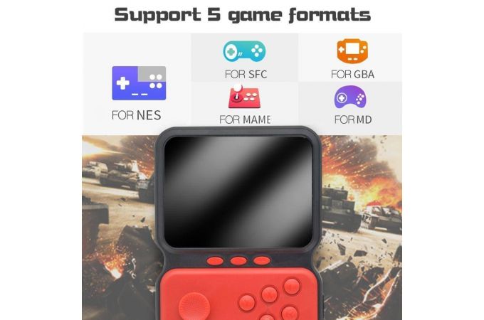 Портативная игровая приставка Орбита OT-TYG06 Красная (8/16/32 bit)