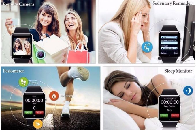 Смарт часы EZRA SW06 (черный)