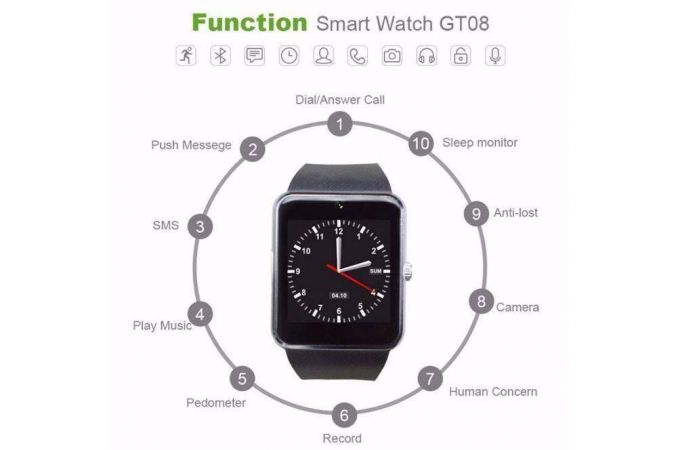 Смарт часы EZRA SW06 (черный)