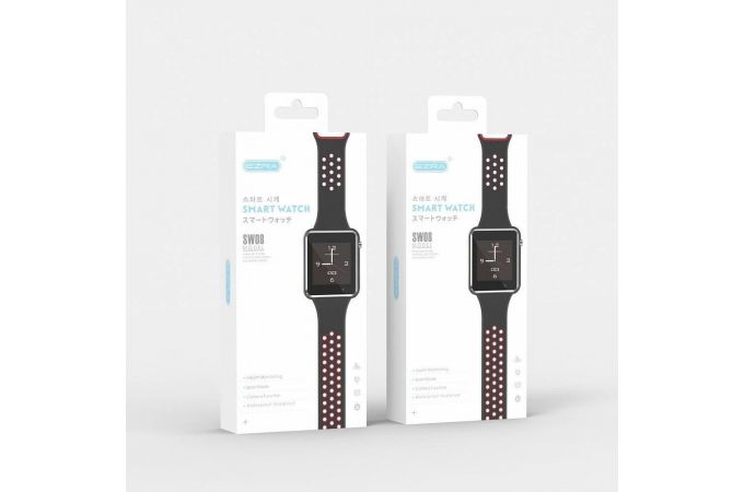 Смарт часы EZRA SW08 (черно-синий)