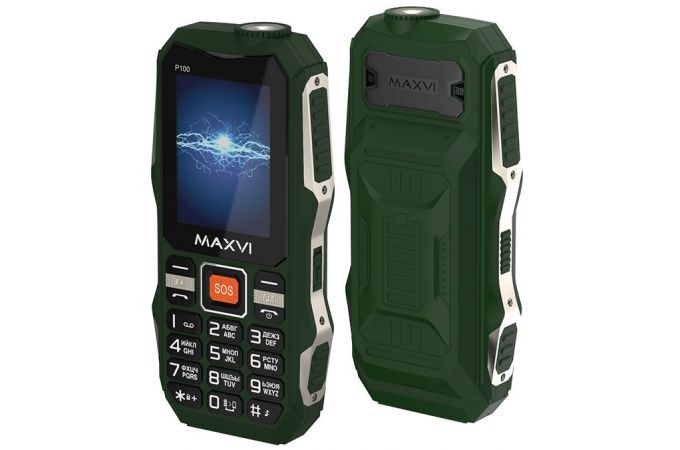 Сотовый телефон MAXVI P 100 Green