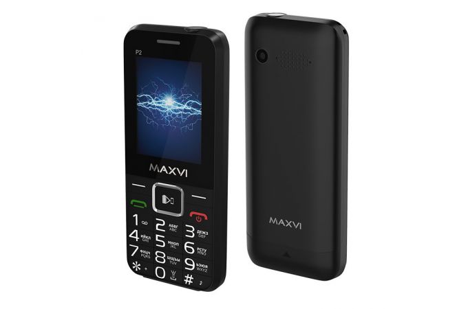 Сотовый телефон MAXVI P 2 Black