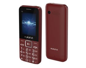 Сотовый телефон MAXVI P 2 Wine Red