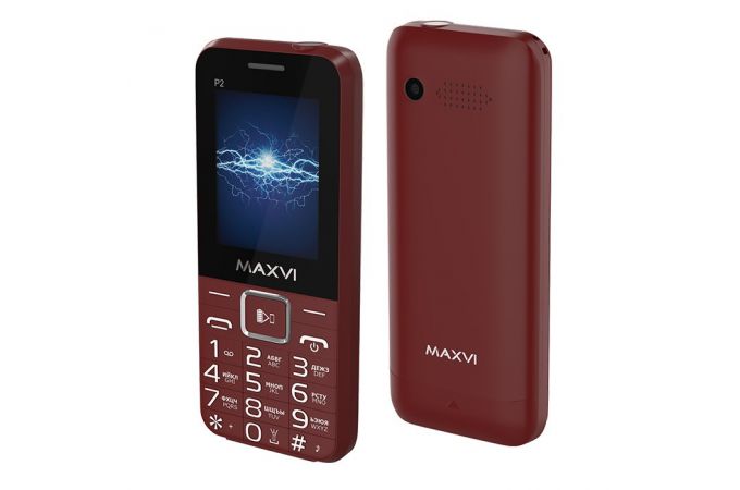 Сотовый телефон MAXVI P 2 Wine Red