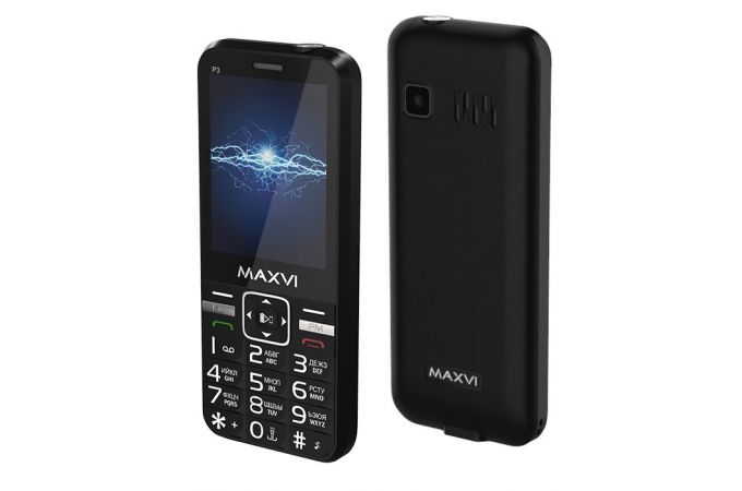 Сотовый телефон MAXVI P 3 Black