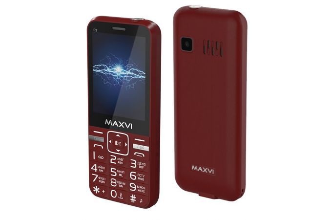 Сотовый телефон MAXVI P 3 Wine Red