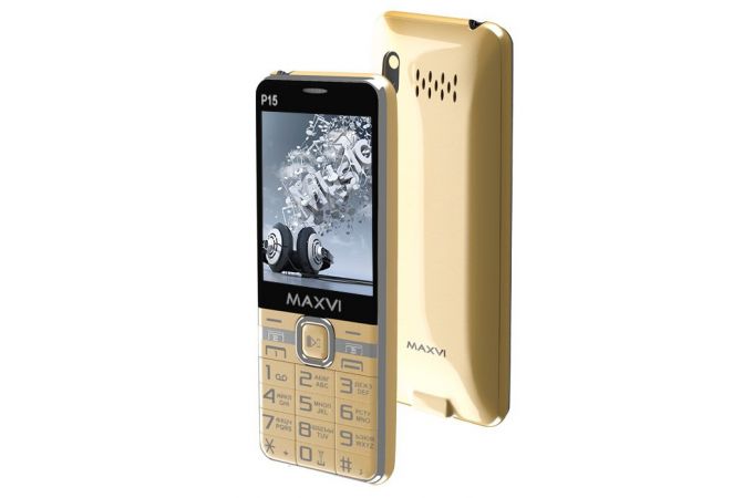 Сотовый телефон MAXVI P15 Gold