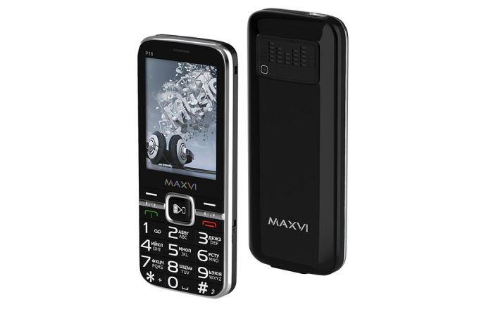 Сотовый телефон MAXVI P18 Black