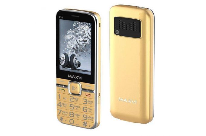 Сотовый телефон MAXVI P18 Gold