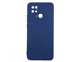 Чехол для Xiaomi Redmi 10C тонкий (синий)