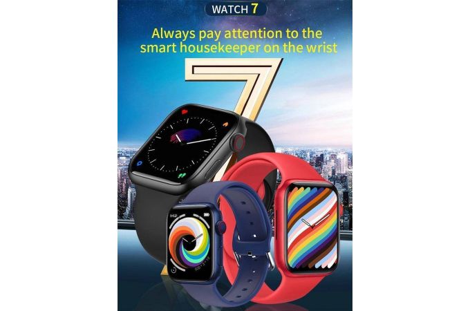 Смарт часы X7 Max 45 mm черные