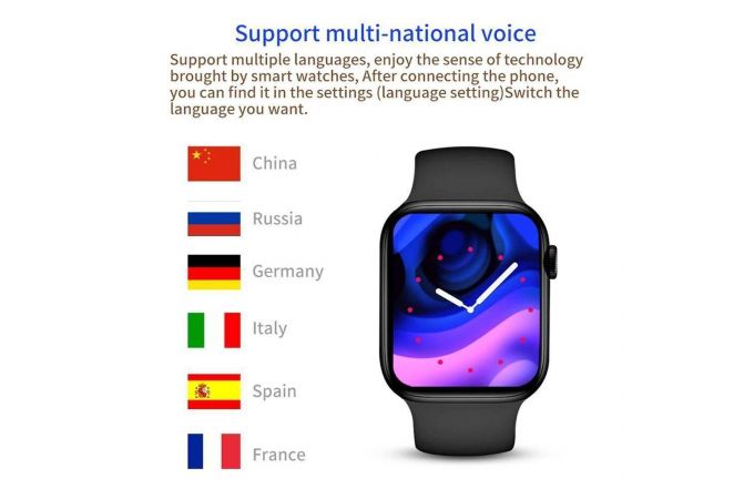 Смарт часы X7 Max 45 mm черные